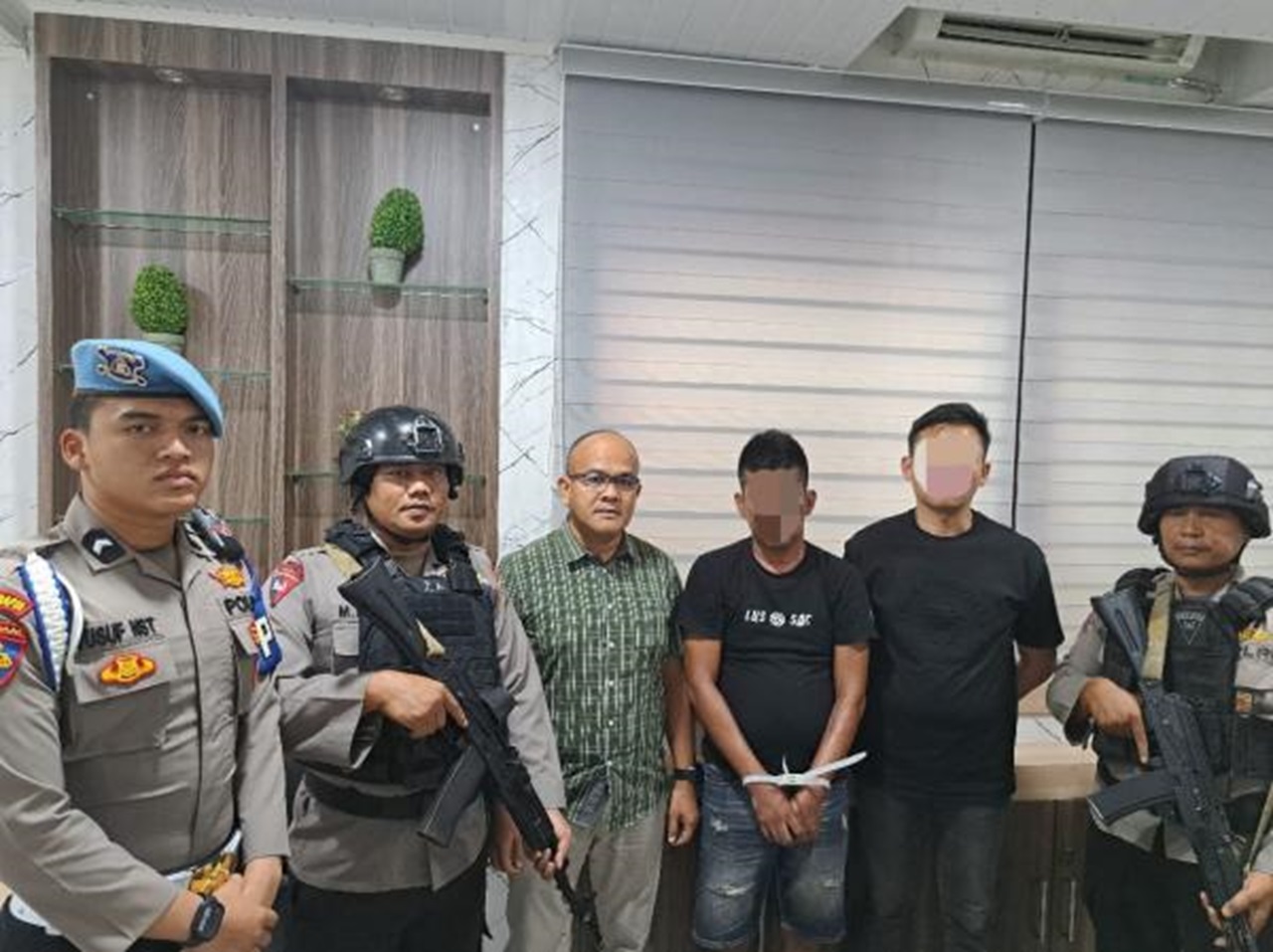 Polisi Tangkap 2 Pelaku Pembacokan Jaksa dan Staf Kejari Deli Serdang